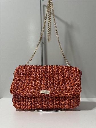 Bolsa Leblon Mesclada Rosa e Laranja