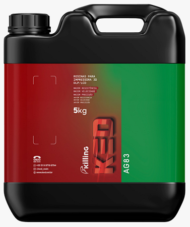Resina KED AG83 DENTAL galão 5kg f5