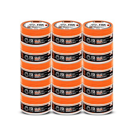 Cera Hair Caramelo 80g Fox For Men - 12 unidades