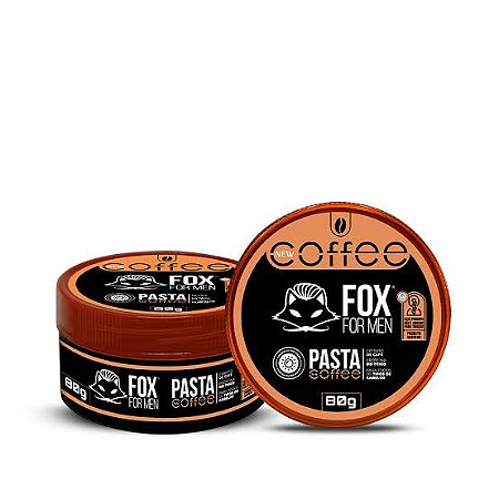Pasta New Coffee 80g  Fox For Men - 6 unidades
