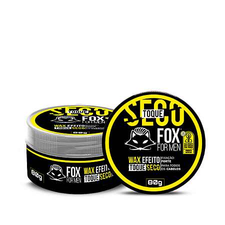 Was Efeito Toque Seco 80g Fox For Men - 6 unidades