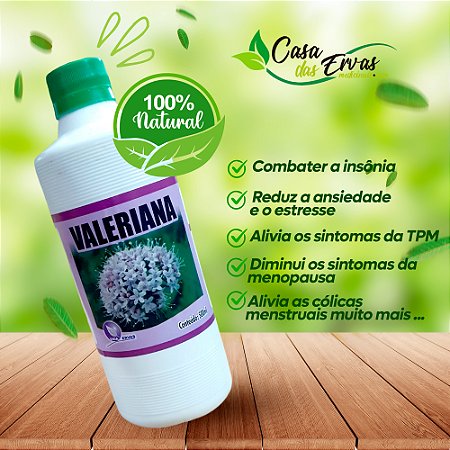 Valeriana - Vida Ervas -  500 ML
