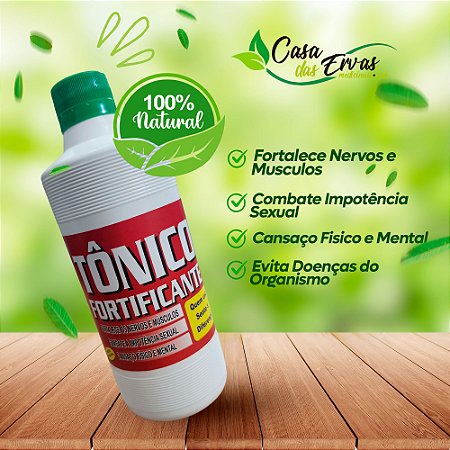 Tônico Fortificante - Vida Ervas - 500 ML