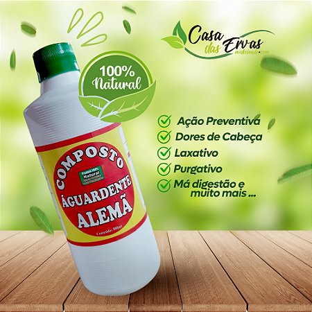 Aguardente Alemã - Vida Ervas - 500 ML