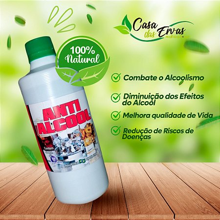 Anti-Alcool ( Parar de Beber ) Vida Ervas - 500 ML