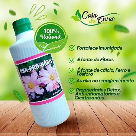 Ora-pro-nóbis - Vida Ervas - 500 ML