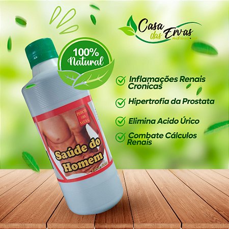 Composto Liquido Sáude do Homem - Vida Ervas - 500 ML