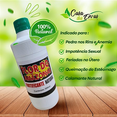 Flor do Amazonas ( Fortificante Natural ) Vida Ervas - 500 ML