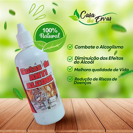Anti-Alcool ( Parar de Beber ) Vida Ervas - 100 ML