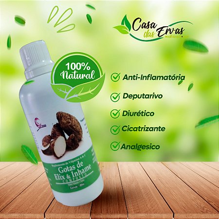 Elixir de Inhame - Vida Ervas - 100 ML
