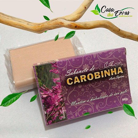 Sabonete Hidratante Natural Carobinha - Bionature - 90g