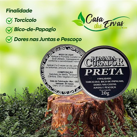 Pomada Preta Curador - 20g