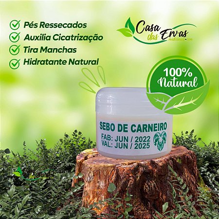 Pomada Sebo de Carneiro - 50g