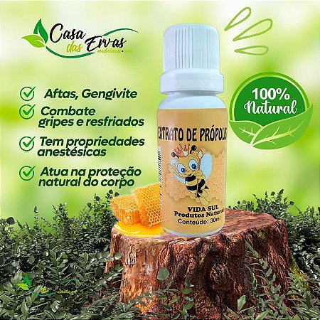 Extrato de Propólis 30% - 30 ML