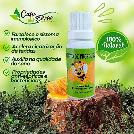 Extrato de Propólis Verde - 20 ML