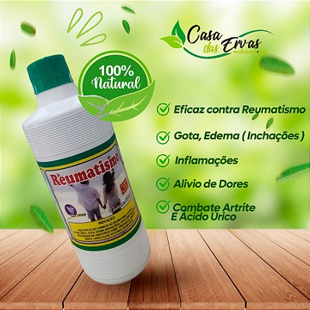 Composto Natural Reumatismo - Vida Ervas - 500 ML