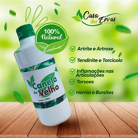 Canela de Velho - Vida Ervas - 500 ML