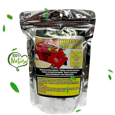 Pacote de Chá Hibisco com Cavalinha - 100g