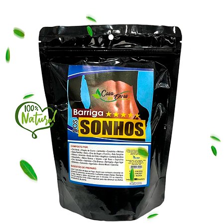 Pacote de Chá Barriga dos Sonhos - 100g