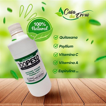 100 Peso - Vida Ervas - 500 ML