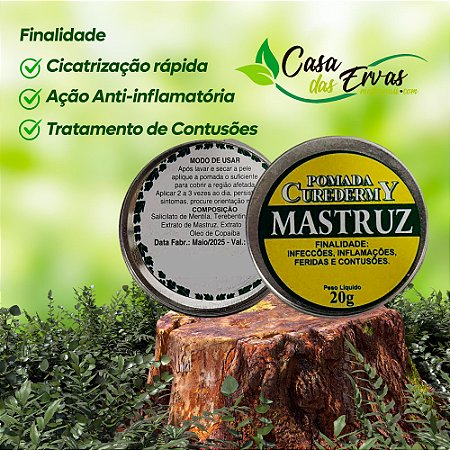 Pomada Curedermy Mastruz - 20g