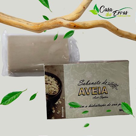 Sabonete Hidratante Natural Aveia - Bionature - 90g