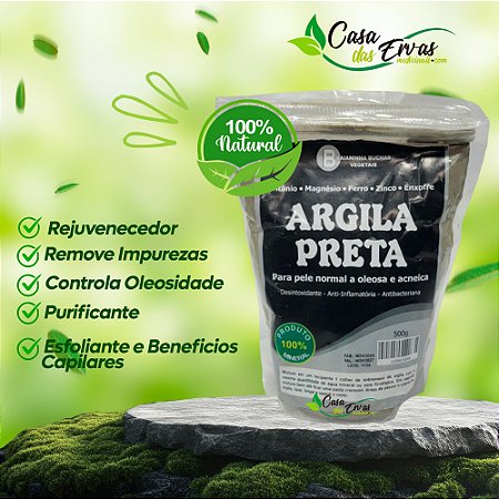 Argila Preta - 500g