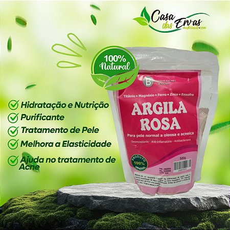 Argila Rosa - 500g