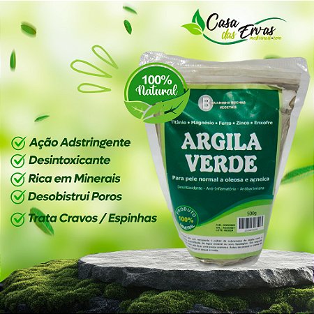 Argila Verde - 500g