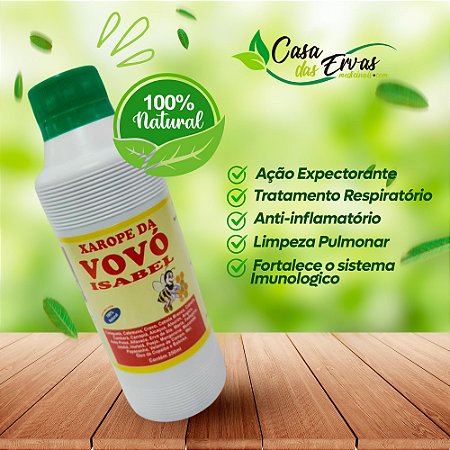 Xarope da Vovó Isabel - 250 ML