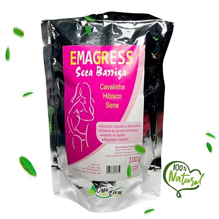 Pacote de Chá Emagress Seca Barriga - 100g