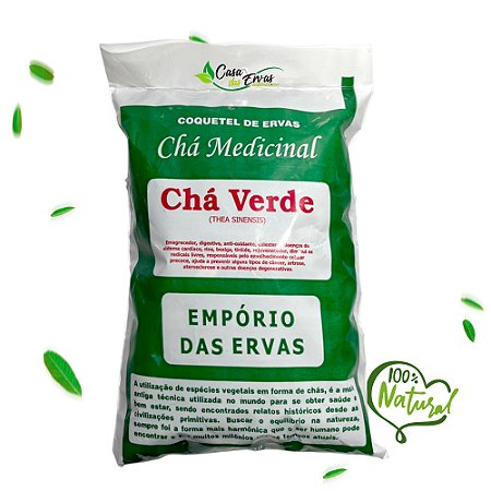 Pacote de Chá Verde - 100g