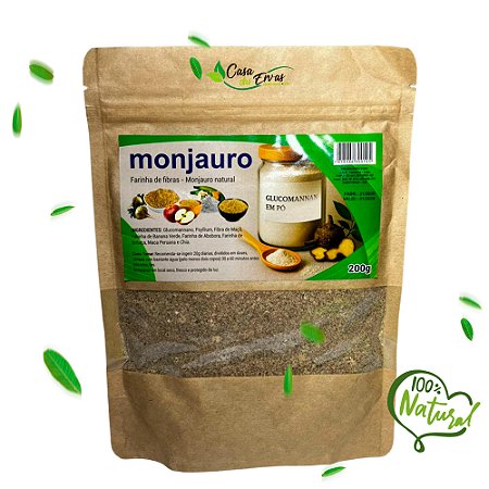 Monjauro Farinha de Fibras - 200g