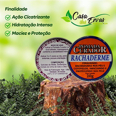 Pomada Rachaderme Curador - 20g
