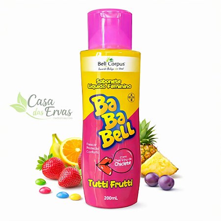 Sabonete Íntimo de Tutti Frutti - Bababell - 200 ML