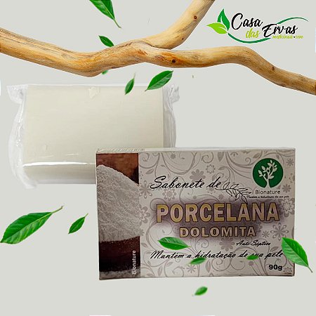 Sabonete Porcelana Dolomita - Bionature - 90g