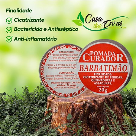 Pomada Barbatimão - Curador - 20g