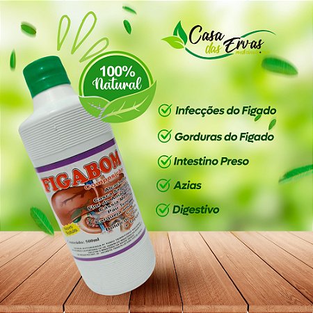 Composto Liquido Figabom - Vida Ervas - 500 ML