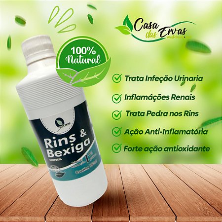 Composto Rins e Bexiga - Vida Ervas - 500 ML