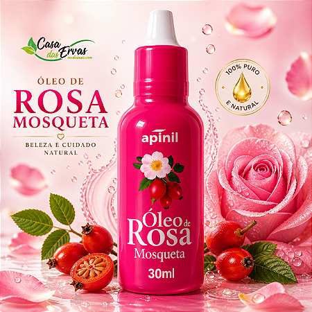 Oléo de Rosa Mosqueta - Apnil - 30 ML