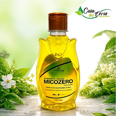 Sabonete Liquido Mikozero - NatyFlora - 240 ML