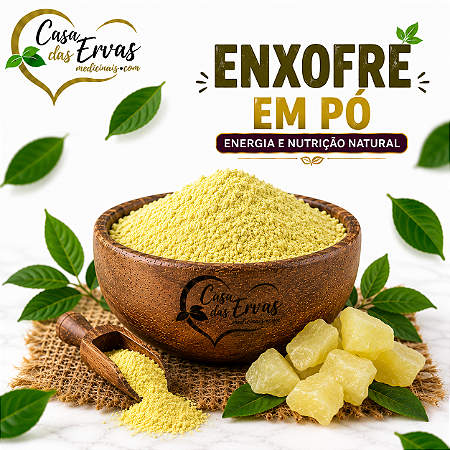 Enxofre em Pó