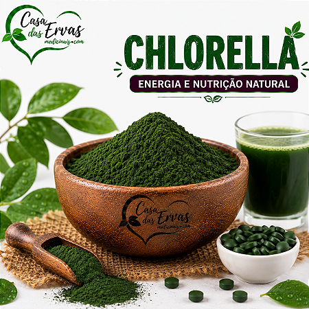 Chlorella em Pó