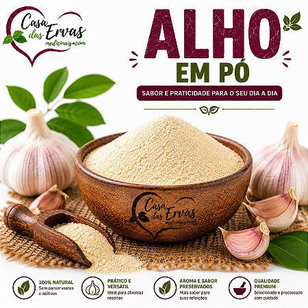 Alho em Pó