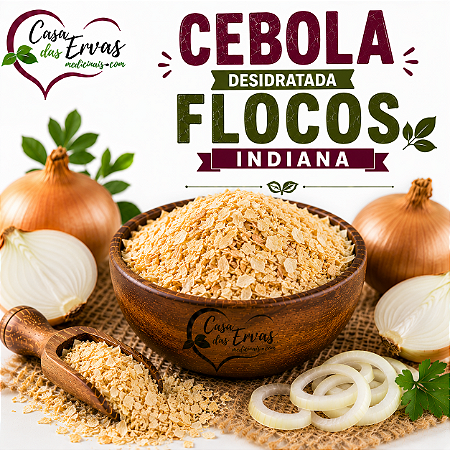 Cebola desidratada Flocos Indiana