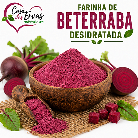Farinha de Beterraba Desidratado
