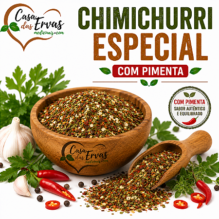 Chimichurri Especial com Pimenta