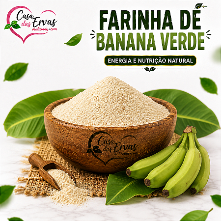 Farinha de Banana Verde