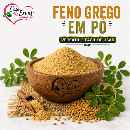 Feno Grego em Pó