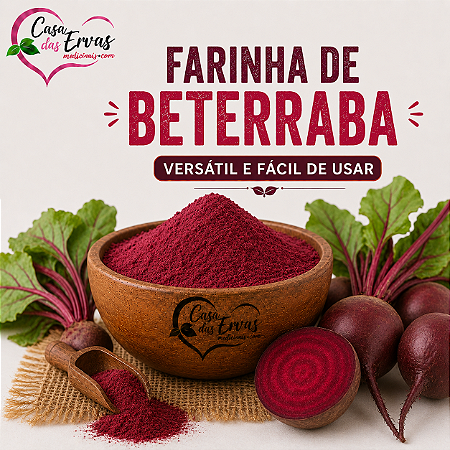 Farinha de Beterraba